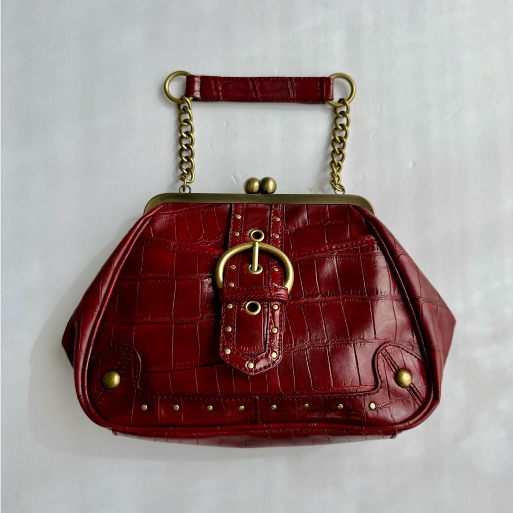 Nine West Burgundy Handbag